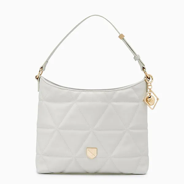 Túi Xách Nữ Lyn Prism Hobo M Shoulder Bags LL23FBS211 Grey Màu Xám