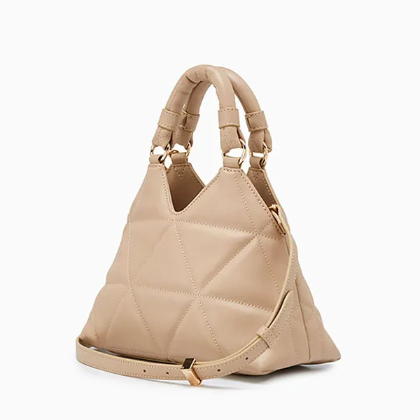 Túi Xách Nữ Lyn Prism Hobo S Shoulder Bags LL23FBS212 Beige Màu Be