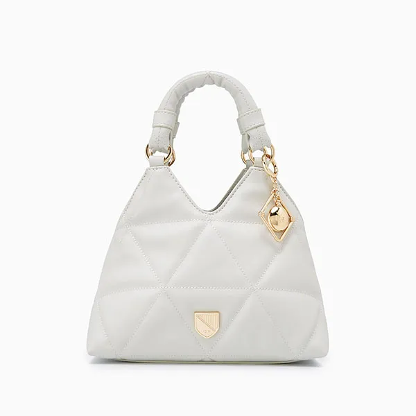 Túi Xách Nữ Lyn Prism Hobo S Shoulder Bags LL23FBS212 Grey Màu Xám Trắng