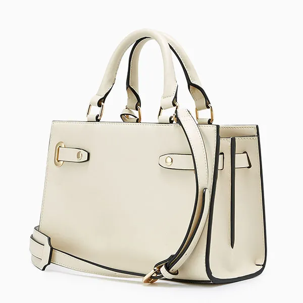 Túi Xách Nữ Lyn Raff M Crossbody Bags LL23FBS214 White Màu Trắng