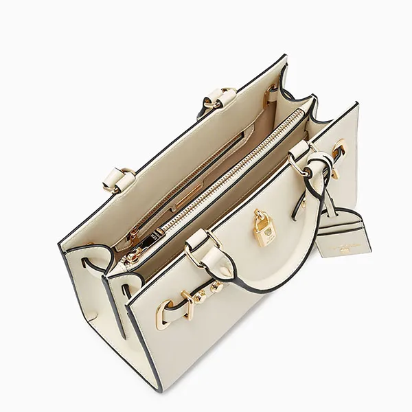 Túi Xách Nữ Lyn Raff M Crossbody Bags LL23FBS214 White Màu Trắng