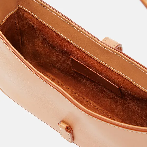 Túi Xách Tay Nữ Yves Saint Laurent YSL Mini Hobo Bag In Smooth Leather Màu Be Đậm - Túi xách - Vua Hàng Hiệu