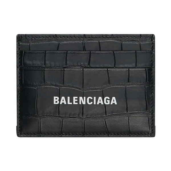 Ví Đựng Thẻ Balenciaga Cash Card Holder In Black 5943091ROP31000 Màu Đen - Túi xách - Vua Hàng Hiệu