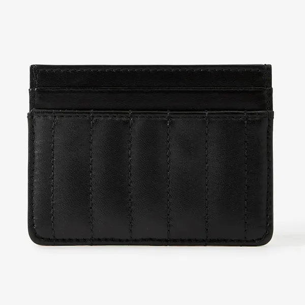 Ví Đựng Thẻ Burberry Quilted Leather Lola Card Case 80623741 Màu Đen