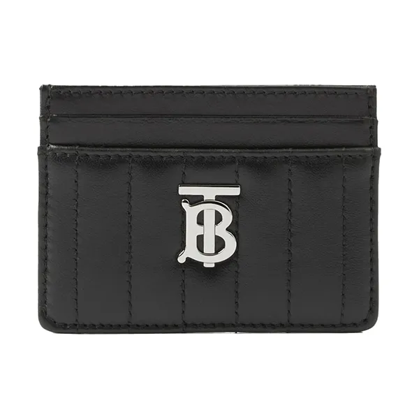 Ví Đựng Thẻ Burberry Quilted Leather Lola Card Case 80648261 Màu Đen - Túi xách - Vua Hàng Hiệu