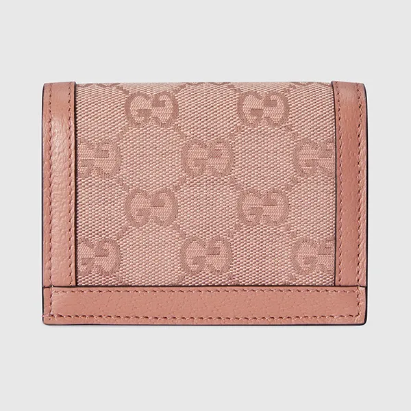 Ví Nữ Gucci Ophidia GG Card Wallet 523155 FACC7 5748 Màu Hồng