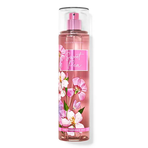 Xịt Thơm Toàn Thân Bath & Body Works Sweet PeaFine Fragrance Mist 236ml - Lăn khử mùi - Vua Hàng Hiệu
