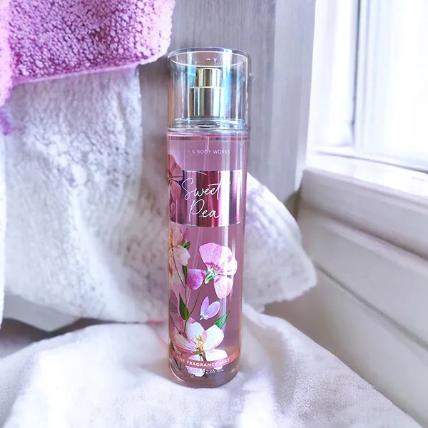 Xịt Thơm Toàn Thân Bath & Body Works Sweet PeaFine Fragrance Mist 236ml - Lăn khử mùi - Vua Hàng Hiệu