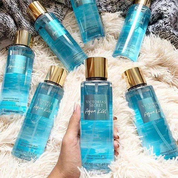 Xịt Thơm Toàn Thân Victoria's Secret Fragrance Mists Aqua Kiss 250ml - Lăn khử mùi - Vua Hàng Hiệu