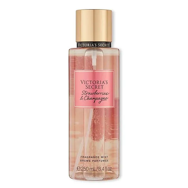 Xịt Thơm Toàn Thân Victoria's Secret Fragrance Mists Strawberry & Champagne 250ml