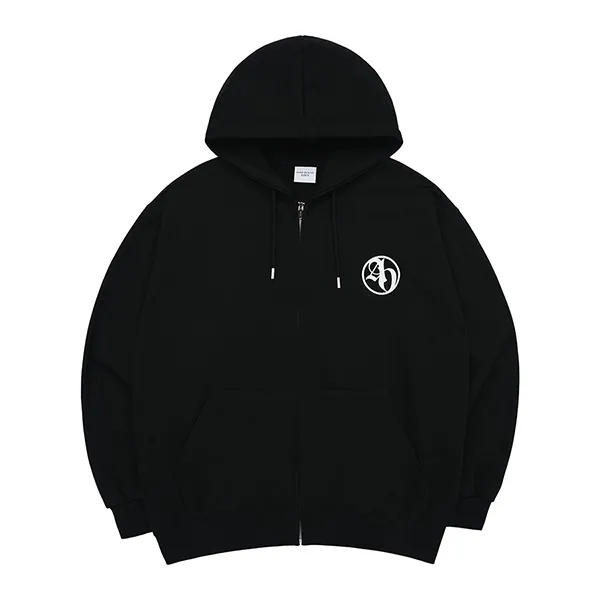 Áo Hoodie Acmé De La Vie ADLV Circle New Symbol Logo Hoodie Zip Up Black Màu Đen - Thời trang - Vua Hàng Hiệu