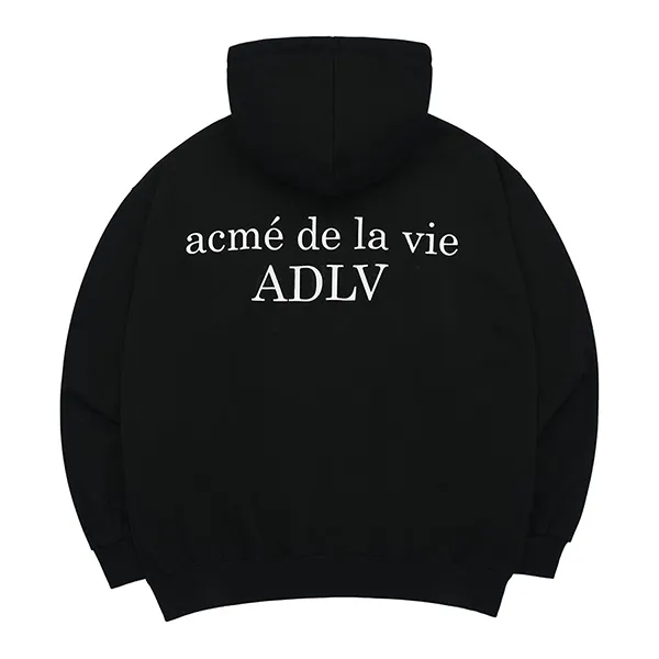 Áo Hoodie Acmé De La Vie ADLV Circle New Symbol Logo Hoodie Zip Up Black Màu Đen - Thời trang - Vua Hàng Hiệu