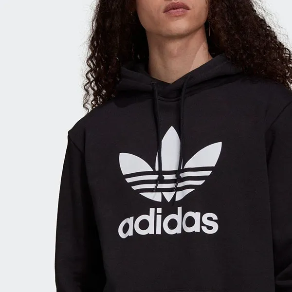 Áo Hoodie Adidas Originals Trefoil Hoody H06667 Màu Đen Size XS