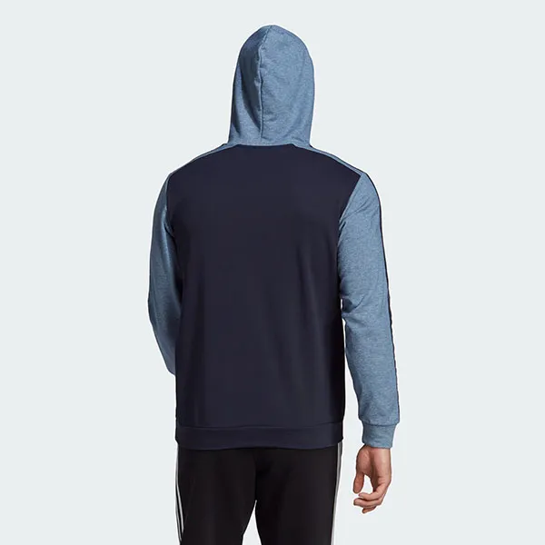 Áo Hoodie Nam Adidas Essentials Mélange French Terry HL1974 Màu Xanh Đen Size S