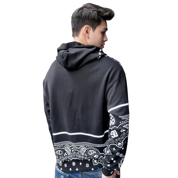 Áo Hoodie Nam Dolce & Gabbana D&G Black Banada Jersey Printed G9XN7T G7C9Z S9000 Màu Đen - Thời trang - Vua Hàng Hiệu