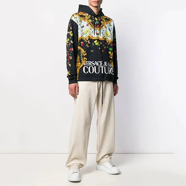 Áo Hoodie Nam Versace Jeans Couture Sweatshirt Màu Đen Size XS - Thời trang - Vua Hàng Hiệu
