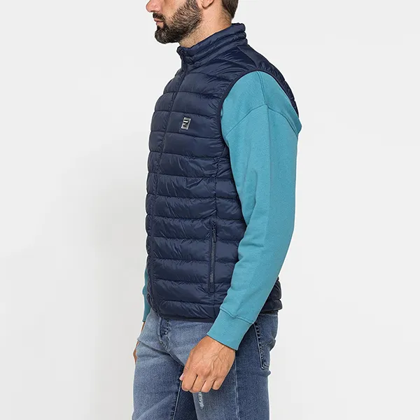 Áo Khoác Gile Nam Carrera Jeans Windproof Vest 406P1417A_687 Màu Xanh Navy Size M