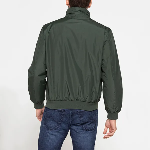 Áo Khoác Gió Nam Carrera Jeans Lót Nỉ Jacket With Fleece Lining 408B1425A_798 Màu Xanh Green Size L