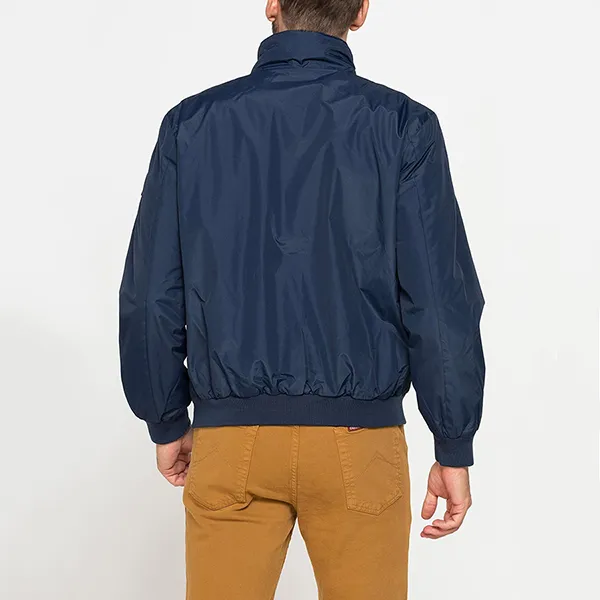 Áo Khoác Gió Nam Carrera Jeans Lót Nỉ Jacket With Fleece Lining 408B1425A_687 Màu Xanh Than Size L