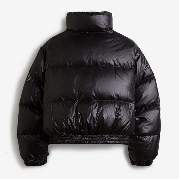 Áo Khoác Lông Vũ Nữ WHOAU Collar Short Puffer WHJDD4V15F Màu Đen - Thời trang - Vua Hàng Hiệu