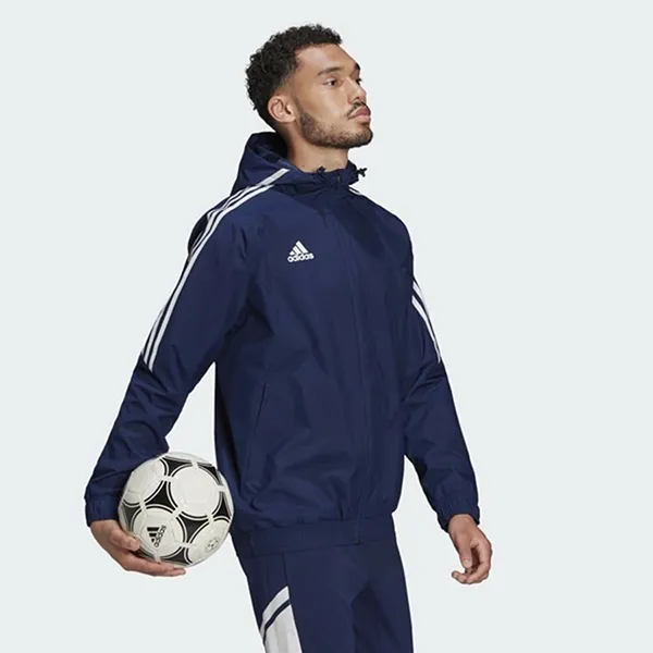 Áo Khoác Nam Adidas Condivo 22 All Weather Jacket HA6266 Màu Xanh Navy