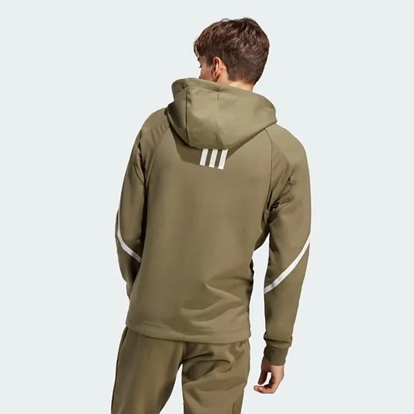 Áo Khoác Nam Adidas Designed 4 Gameday Premium Full Zip Track Top IC8041 Màu Xanh Olive Size M