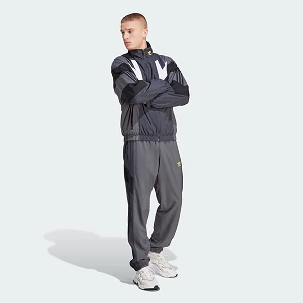 Áo Khoác Nam Adidas Rekive Woven Track Jacket IC6004 Màu Xám Tím