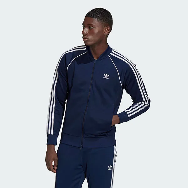 Áo Khoác Nam Adidas Sst Tt P Blue HK7340 Màu Xanh Blue Size S - Thời trang - Vua Hàng Hiệu