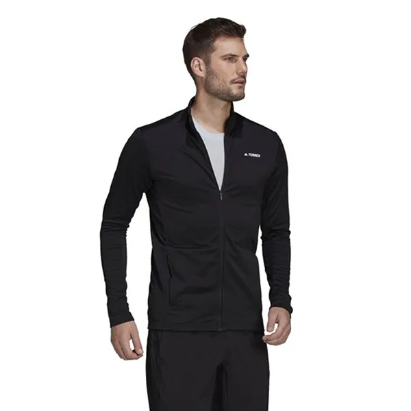 Áo Khoác Nam Adidas Terrex Multi Primegreen Full Zip Fleece Jacket GI7306 Màu Đen Size XL