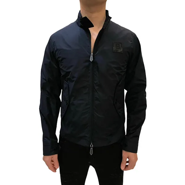 Áo Khoác Nam Burberry Logo Outlet Jackets 8061653 Màu Xanh Navy Size 44 - Thời trang - Vua Hàng Hiệu