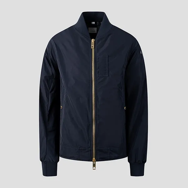 Áo Khoác Nam Burberry With Gold Zip 8061650 Màu Xanh Navy - Thời trang - Vua Hàng Hiệu