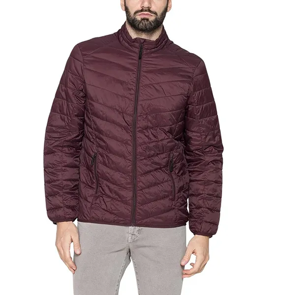 Áo Khoác Nam Carrera Jeans Ultra Light Long Sleeve Jacket 408Y1417R_497 Màu Đỏ Mận Size M - Thời trang - Vua Hàng Hiệu
