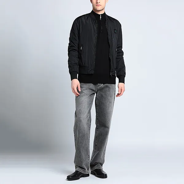 Áo Khoác Nam Dolce & Gabbana D&G Jackets G90W1T Màu Đen Size 46