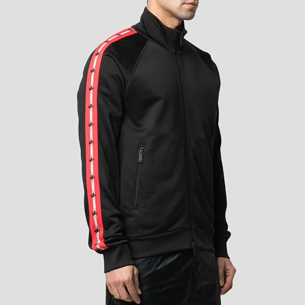Áo Khoác Nam Dsquared2 Black With Red Tape S74HG0106 S25497 Màu Đen - Thời trang - Vua Hàng Hiệu