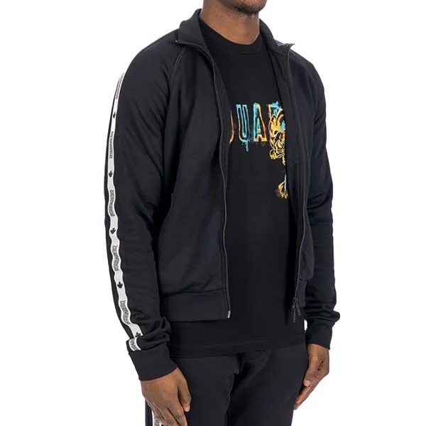 Áo Khoác Nam Dsquared2 S74HG0124 S25497 Sport Tape Jacket Màu Đen Size M