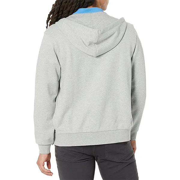 Áo Khoác Nỉ Nam Lacoste Long Sleeve Full Zip Branding Worded SH2075 51 4JV PC04 Màu Xám Size S - Thời trang - Vua Hàng Hiệu