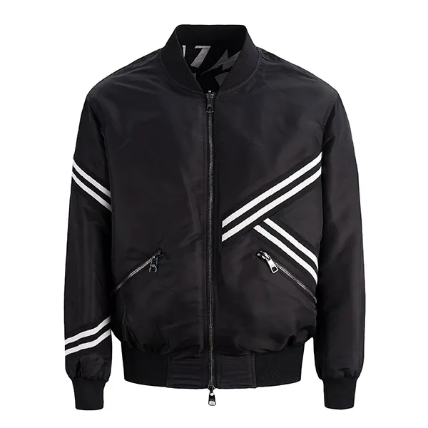 Áo Khoác Nam Neil Barrett Reversible Bomber Jacket PBSP036RS Màu Đen Trắng Size S - Thời trang - Vua Hàng Hiệu
