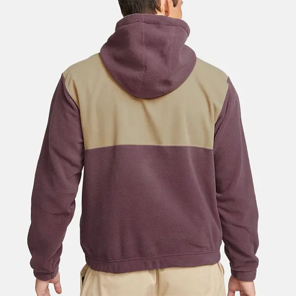 Áo Khoác Nam Nike SB Men's Skate Jacket Fleece Half Zip Street DA4224 646 Màu Tím Be Size M
