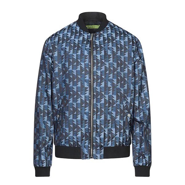 Áo Khoác Nam Versace Bomber Jacket Màu Xanh Size 50 - Thời trang - Vua Hàng Hiệu