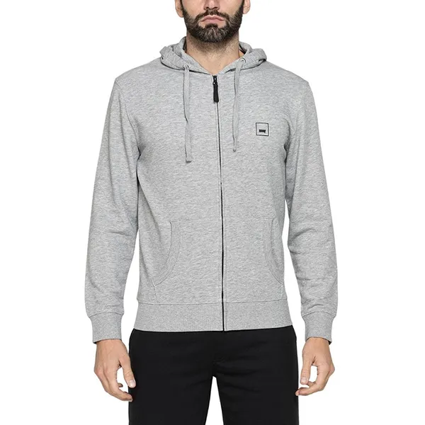 Áo Khoác Nỉ Nam Carrera Jeans 833A0043A_96L Màu Xám Size M