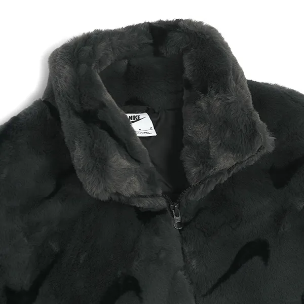 Áo Khoác Nữ Nike Women's Gray Lifting Hair Warm Small Cloak DQ6843-070 Màu Xám Size XL - Thời trang - Vua Hàng Hiệu