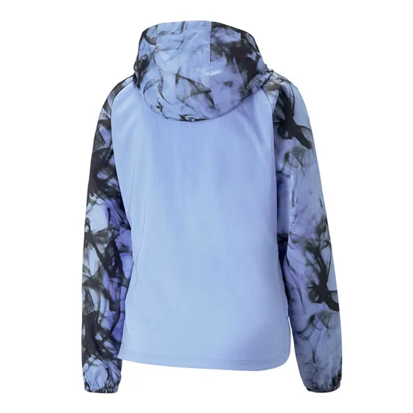 Áo Khoác Nữ Puma Women's Run All Over Print Favorite Woven Jacket Màu Xanh Tím Size S - Thời trang - Vua Hàng Hiệu