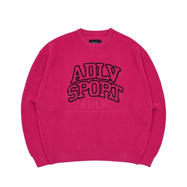 Áo Len Acmé De La Vie ADLV Sporty Màu Hồng