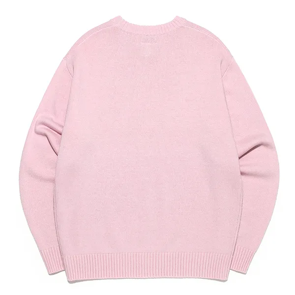 Áo Len Lee Big Twitch Logo Knit Màu Hồng - Thời trang - Vua Hàng Hiệu