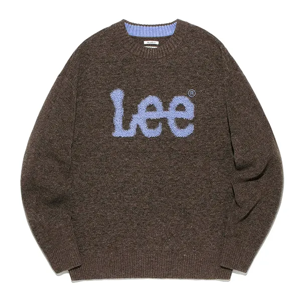Áo Len Lee Big Twitch Logo LE2303KT02CL Màu Nâu Chocolate - Thời trang - Vua Hàng Hiệu
