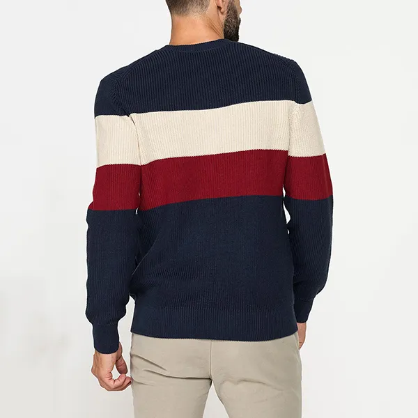 Áo Len Nam Carrera Jeans Sweater 842C0253A_G02 Phối Màu Size M