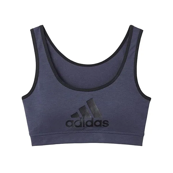 Áo Ngực Thể Thao Adidas Half Top Sports Bra Ladies Wireless AP5055 Deep Blue Màu Xanh Đậm Size S
