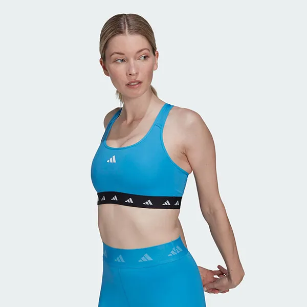 Áo Ngực Thể Thao Adidas Powerreact Training Medium Support Techfit HN7277 Màu Xanh Size XSAC - Thời trang - Vua Hàng Hiệu