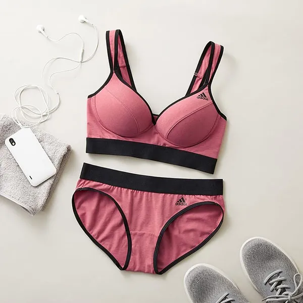 Áo Ngực Thể Thao Adidas Women's Wireless Bra AP6655 Sports Màu Hồng Nude Size S - Thời trang - Vua Hàng Hiệu