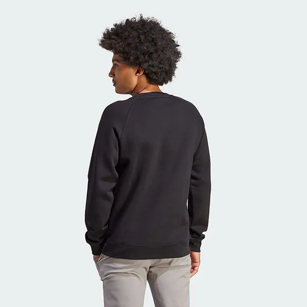 Áo Nỉ Nam Adidas Sweatshirt Trefoil Essentials Crewneck IM4532 Màu Đen Size XS